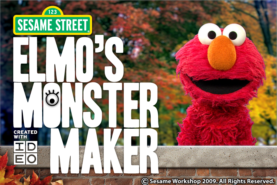 Elmo S Monster Maker あなたの作ったオリジナルモンスターがセサミストリートに仲間入り エルモと一緒に踊って歌ってエンジョイしよう Isuta イスタ 私の 好き にウソをつかない