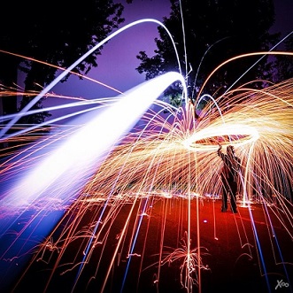 花火のように幻想的 Instagramで話題のsteel Wool Spinningってなに Isuta イスタ 私の 好き にウソをつかない