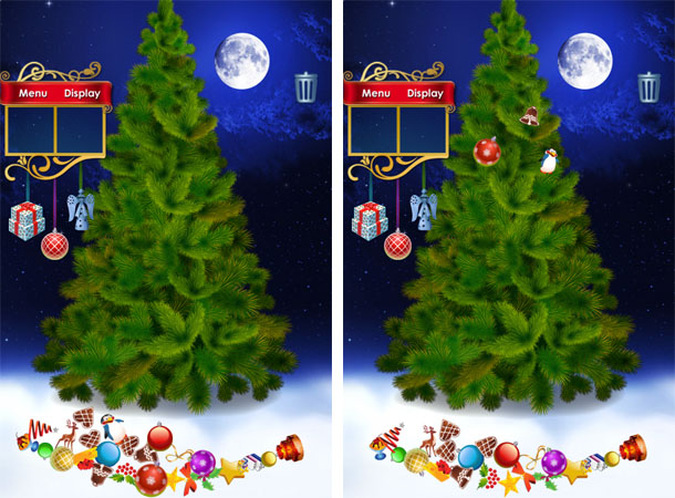 部屋にクリスマスツリーは飾れないけど Iphoneの中でなら飾れますよ クリスマスツリー Isuta イスタ おしゃれ かわいい しあわせ