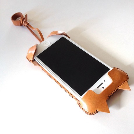 猫耳デザインがかわいい 革製iphoneケース Iphone 5s Cwjp 猫型 Isuta イスタ 私の 好き にウソをつかない