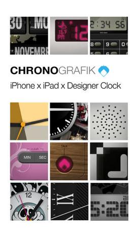 今日の無料アプリ 0円 無料 オシャレな目覚まし時計で起きる Chronografik 他 2本を紹介 Isuta イスタ おしゃれ かわいい しあわせ