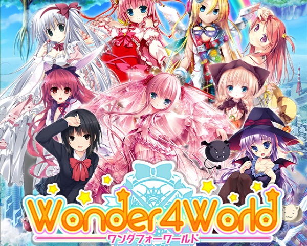 100人以上の絵師がキャラデザインした美少女パズルrpg Wonder4world Isuta イスタ 私の 好き にウソをつかない