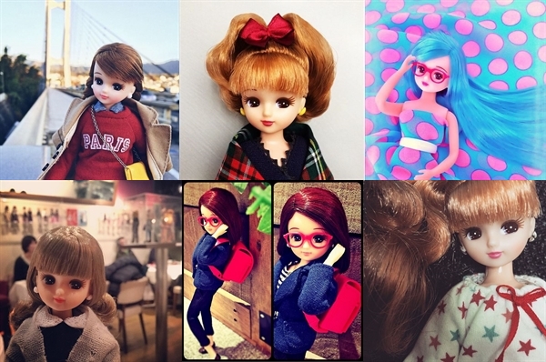 Instagram リカちゃん人形の自撮りアカウントがモデル並におしゃれで