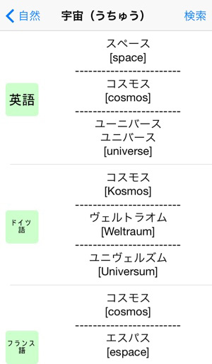 様々な外国語がズラリ 名づけに困ったら ネーミング辞典アプリ が超便利 Isuta イスタ おしゃれ かわいい しあわせ