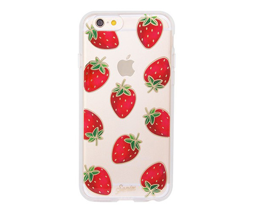 イチゴ柄が春らしい レトロ可愛い透明iphoneケース Isuta イスタ 私の 好き にウソをつかない