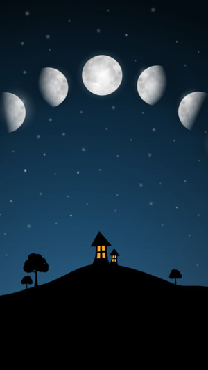 梅雨でもお月見ができる美しいカレンダーアプリ 夜空ライブムーンフェイズ Isuta イスタ おしゃれ かわいい しあわせ