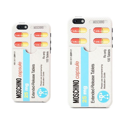 Moschinoから新作が登場 市販薬パッケージのデザインで個性的なiphoneケース Isuta イスタ おしゃれ かわいい しあわせ