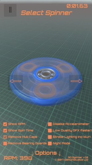 3D Spinner  DemonStudios