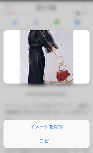 ウェブ上の画像保存がスムーズにできる Iphoneの3d Touch機能を使った画像保存の方法 Isuta イスタ 私の 好き にウソをつかない