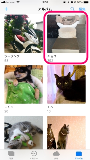 Iphoneやipadの 写真 アプリで アルバムの表紙に好きな写真を設定する方法 Isuta イスタ 私の 好き にウソをつかない