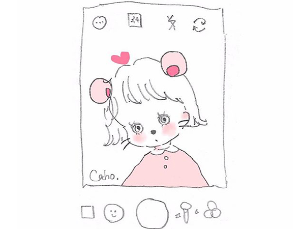 かわいいから毎日見ちゃう インスタでも人気のイラストレーターcahoのダイエットアプリが登場 Isuta イスタ 私の 好き にウソをつかない