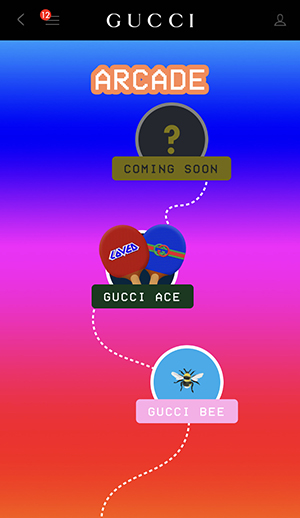 Gucci の公式アプリに80年代風レトロビデオゲームで遊べるコンテンツが登場 Isuta イスタ おしゃれ かわいい しあわせ