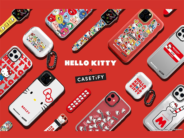 キュートすぎて見過ごせない！「Hello Kitty×CASETiFY」コラボテック 