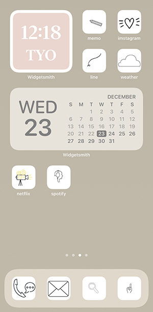まだできていない人必見 冬休みは Widgetsmith を使って Iphoneホーム画面カスタマイズに挑戦してみない Isuta イスタ おしゃれ かわいい しあわせ