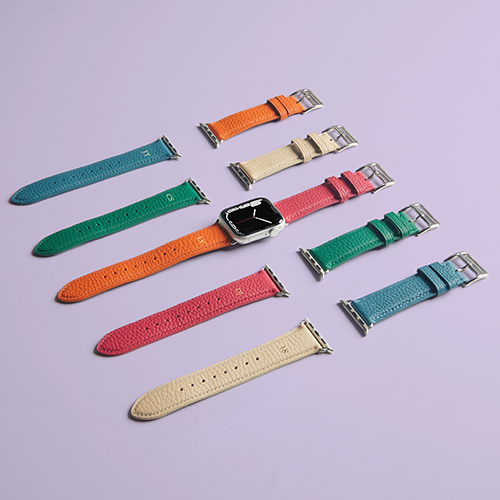 鮮やかカラー&刻印で自分らしい1本に。メゾン・ド・サブレから待望の「Apple Watch Band」がデビュー