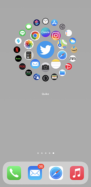 見慣れたホーム画面をガラッとイメチェン アイコンを円状に配置できるアプリ Quike Widget が凄いって噂 Isuta イスタ 私の 好き にウソをつかない