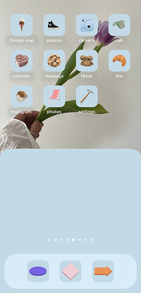 ウィジェットアプリ「Quike Widget」でカスタマイズしたiPhoneホーム画面
