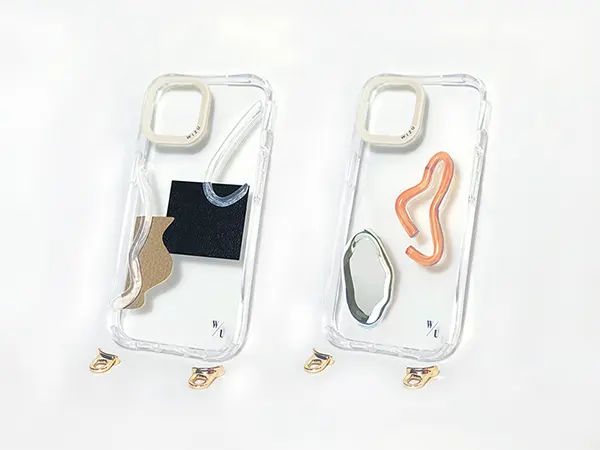 スマホアクセサリーブランド「WIZU（ウィズユー）」のニュアンスデザインiPhoneケース「RESIN CLEAR CASE」