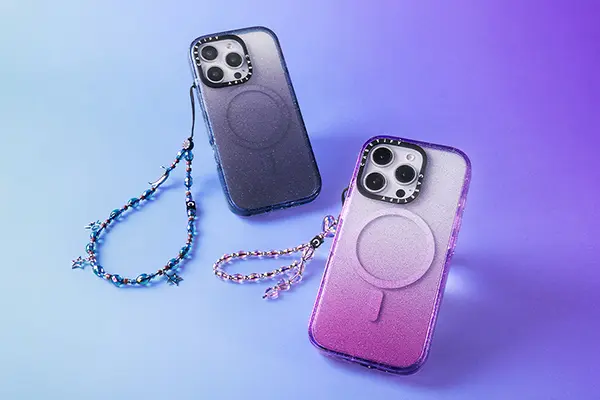 グローバルライフスタイルブランド「CASETiFY（ケースティファイ）」の「グリッタースマホケース」と「グリッタースマホストラップ」が新登場