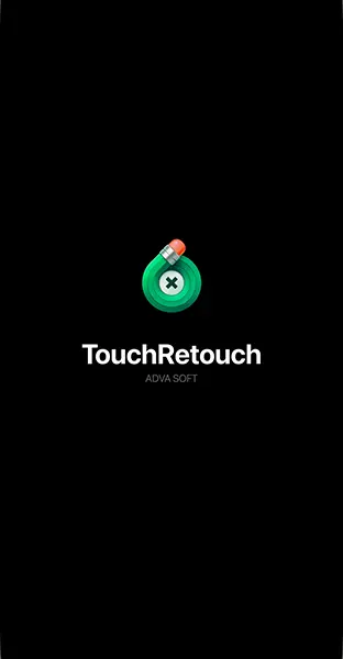 レタッチアプリ「TouchRetouch」を操作する画面