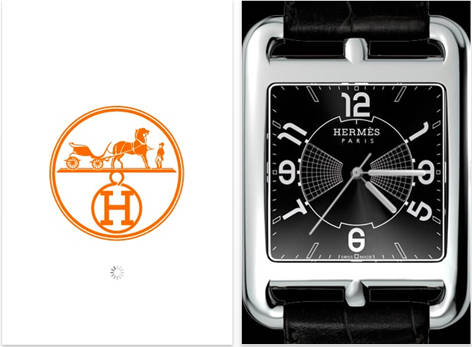 Hermes Grandes Heures あの一流ブランドのユニークな時計をiphoneで