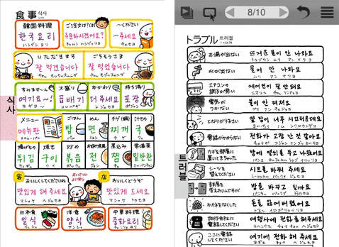 指さし韓国 Touch Talk Lite版 シーン別で可愛いイラストと楽しく学べる韓国語学習アプリをご紹介します Isuta イスタ おしゃれ かわいい しあわせ