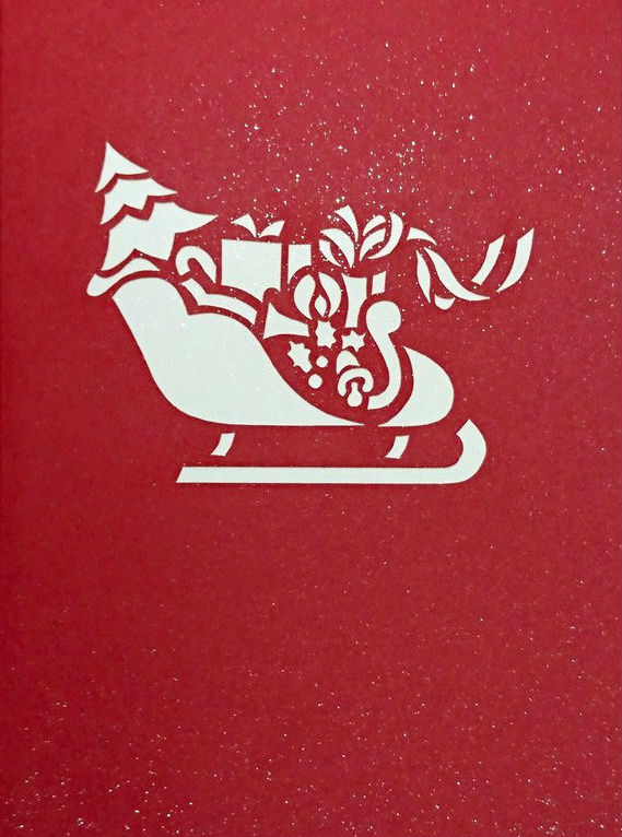 クリスマスに贈りたい 切り絵をもとにした3d ラブポップカード がステキ Isuta イスタ 私の 好き にウソをつかない