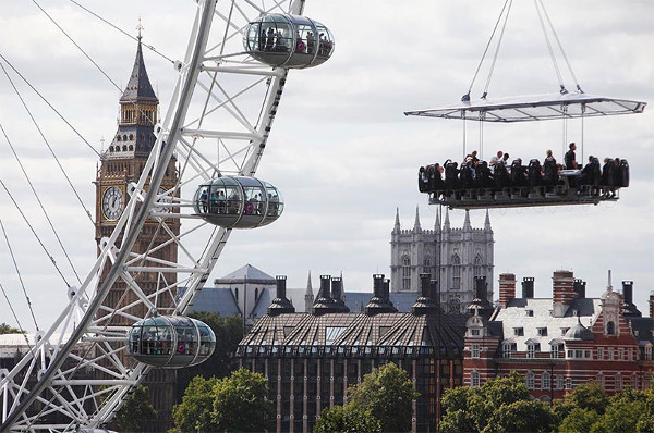 dinner in the sky