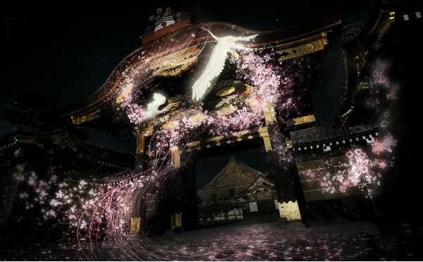 世界遺産・二条城×ネイキッドが初コラボ！本物の桜を使った映像演出にうっとりしそう♡