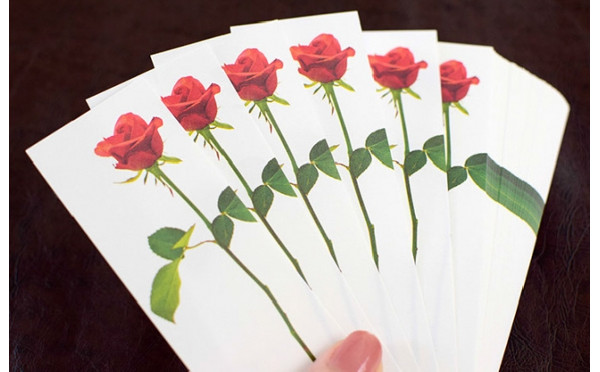100本の花束がメッセージカードに 貰ったら絶対嬉しい お花のメモ帳 がヴィレヴァンで発売開始 ライブドアニュース
