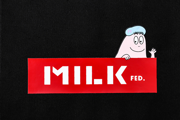 ベレー帽姿のバーバパパにキュン♡「MILKFED.×バーバパパ」のコラボバッグはヘビロテ必至の２WAY仕様