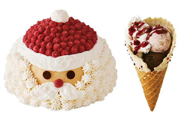 クリスマスもやっぱりベンジェリ！クリスマス限定のアイスケーキ＆サンデーがおいしそう♡