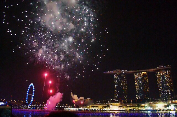 年越しの瞬間を海外で過ごす…♡ 打ち上げ花火が間近で見られるシンガポール女子旅プラン
