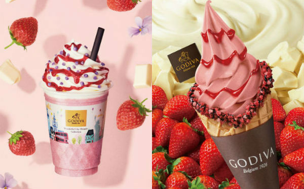 ゴディバから春夏限定のピンクのショコリキサー＆ソフトクリームが登場！限定店舗に急げ～♡