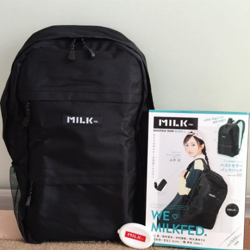 かわいい黒リュックがたったの00円 Milkfed Backpack Book は売り切れる前にgetしよ ガジェット通信 Getnews