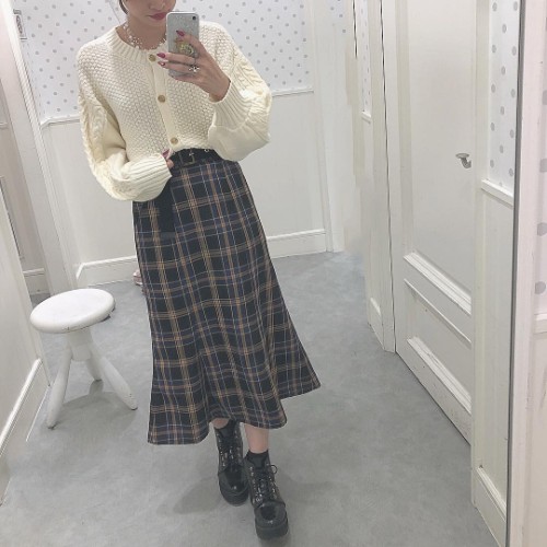 Heatherスタッフもリアル買い♡トレンドシルエットの「チェック