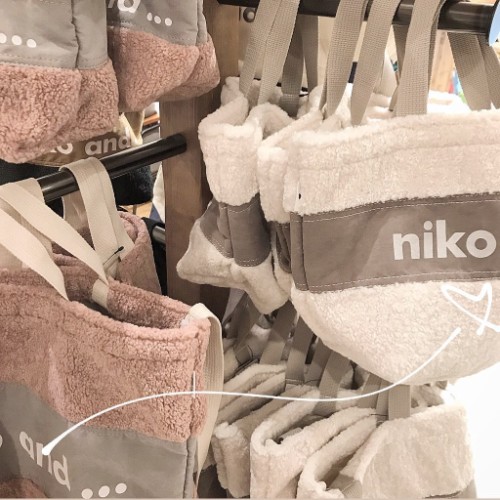 トートバッグ好き必見♡niko and…の新作”ボアトート”で一足先に冬っぽく♪