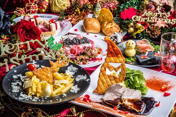 ミステリアスな ヴァンパイアカフェ でクリスマスパーティーはいかが 遊び心溢れる期間限定コースが登場 Isuta イスタ おしゃれ かわいい しあわせ