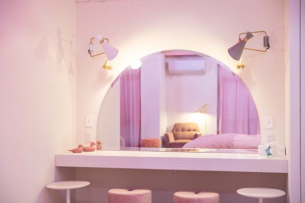 原宿のかわいいお部屋にお泊りしちゃお♡“MOSHI MOSHI ROOMS”の第1弾コンセプトは『SAKURA』