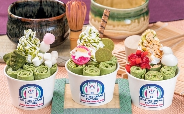 京都限定メニューも全店に期間限定で登場！ロールアイスクリームファクトリー「Matcha FESTA」がスタート♩