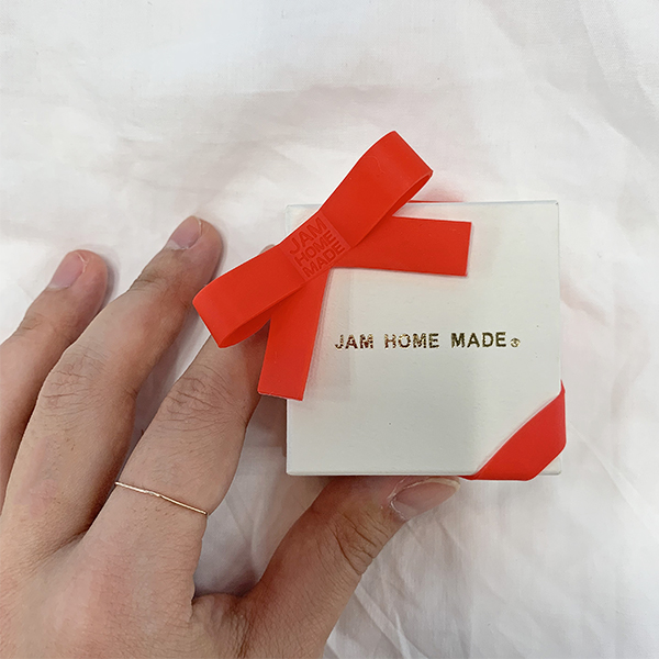約10分で華奢なリングが作れる Jam Home Made東京の1日限定ワーク