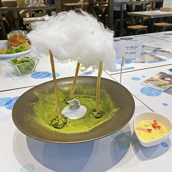 「え、すごい！」メニューがラインナップ。表参道に「天気の子カフェ」が期間限定オープン♡