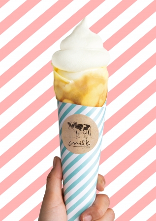 ミルク渋谷マルイ店がクレープ屋さんに大変身！生クリーム専門店が作る「最高のクレープ」がおいしそう♡