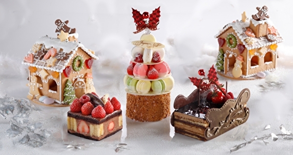 クリスマスにかわいいケーキが欲しい人はマストチェック メルヘンな3種類のケーキがシェラトン都ホテル大阪にお目見え Isuta イスタ 私の 好き にウソをつかない