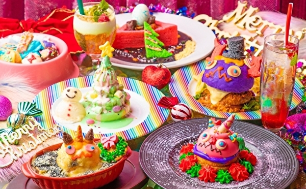 ゆめかわ レインボーの心躍るラインナップ Kawaii Monster Cafe原宿 令和初のクリスマスは 萌え色 づくし Isuta イスタ 私の 好き にウソをつかない