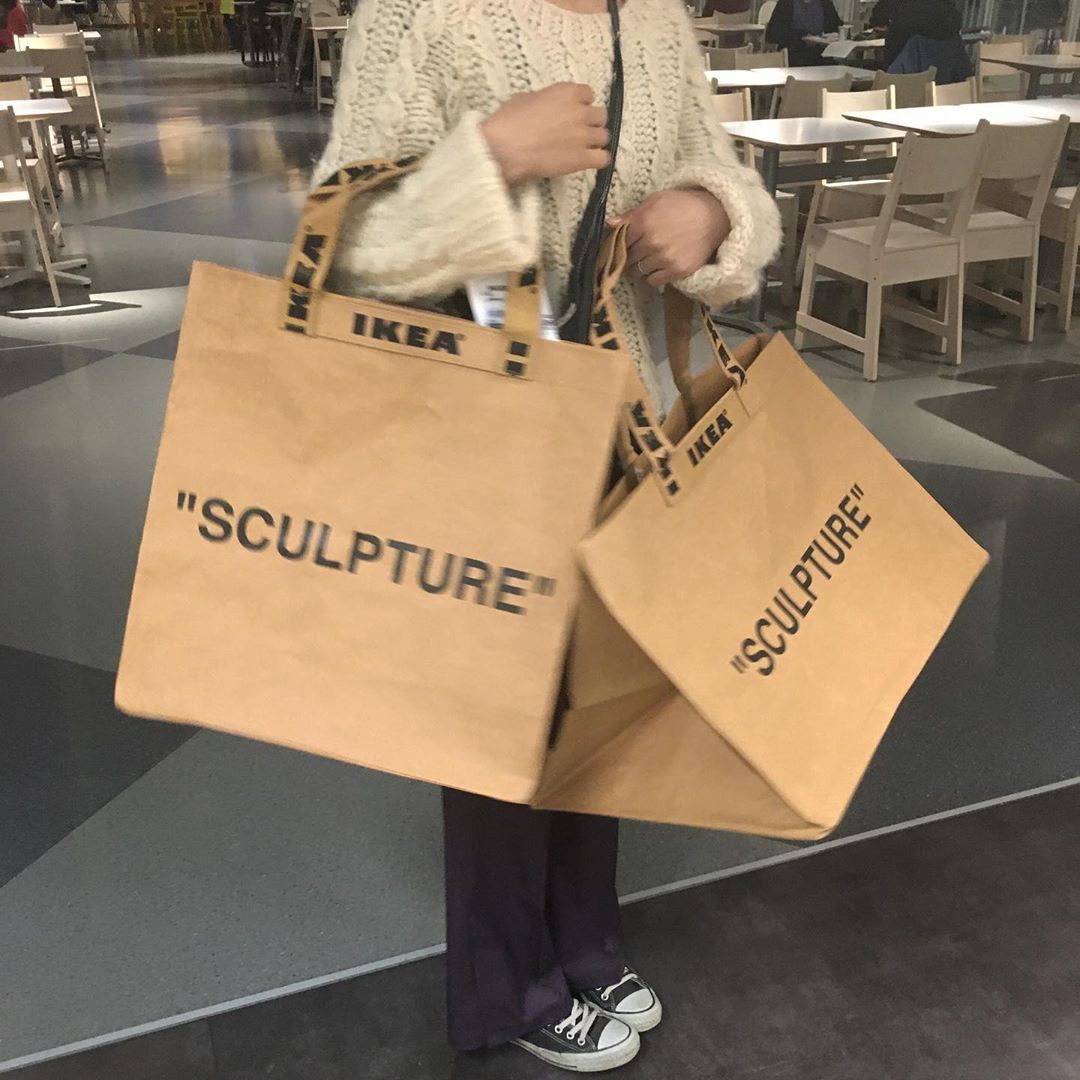 IKEAのコラボコレクションがかわいすぎると話題。大容量「ペーパーバッグ」がシンプルで使いやすいんです♡ - isuta（イスタ）  -私の“好き”にウソをつかない。-