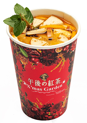 ここでしか飲めない特別な“午後の紅茶”を。「渋谷スクランブルスクエア」にクリスマスシーズン限定カフェが登場