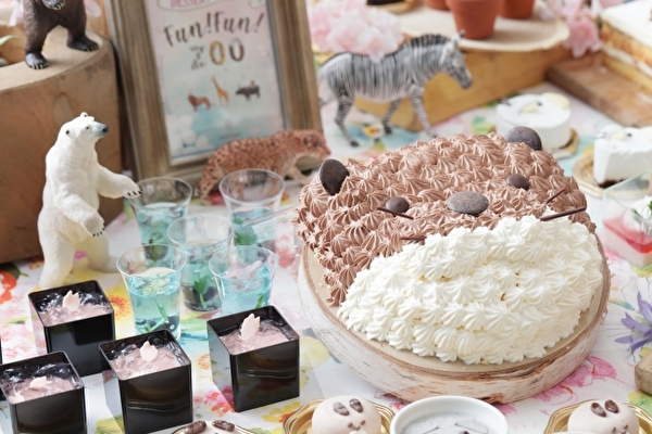 人気の動物がスイーツになって大集合！動物園の春祭りにあわせたデザートブッフェが名古屋の結婚式場にて開催♩