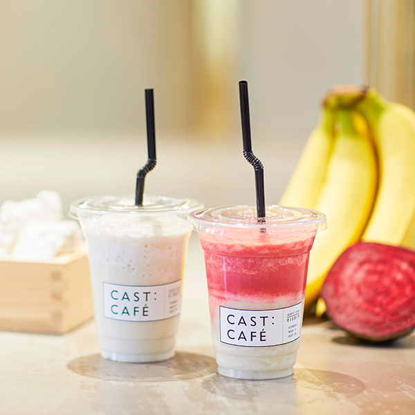 “甘酒&バナナジュース”にカラフルな“レモネード”も♡「CAST:渋谷店」併設のカフェに夏ドリンクが登場