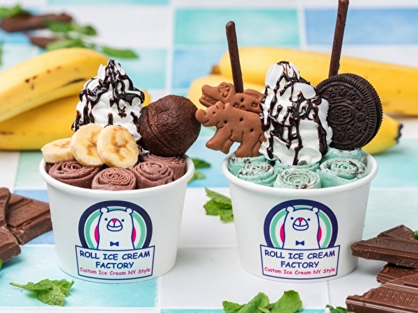 新作スムージーにひんやり癒されて ロールアイスクリームファクトリーで チョコバナナ チョコミントフェア が開催 Isuta イスタ おしゃれ かわいい しあわせ